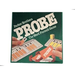 VINTAGE Probe COMPLETE Parker Brothers 1982 Classic Word Party Game